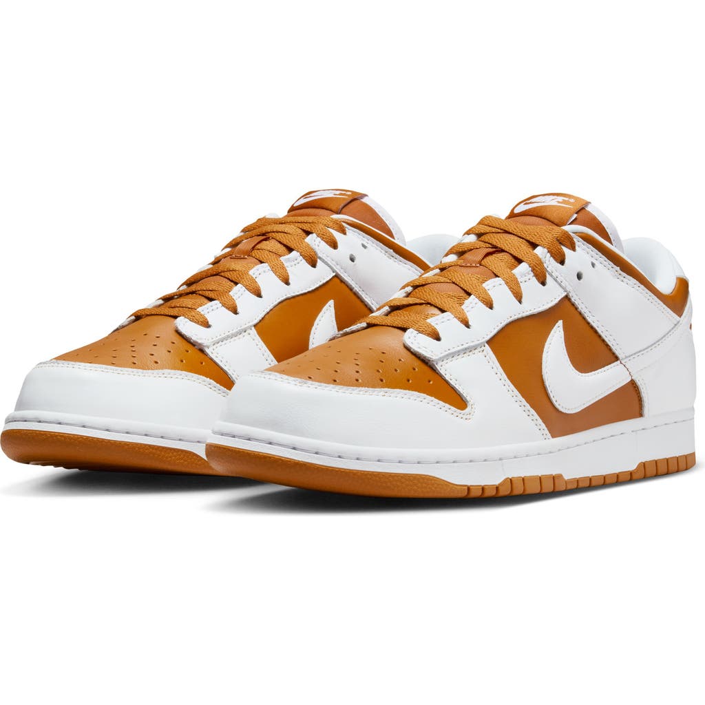 Nike Gender Inclusive Dunk Low Basketball Sneaker In White