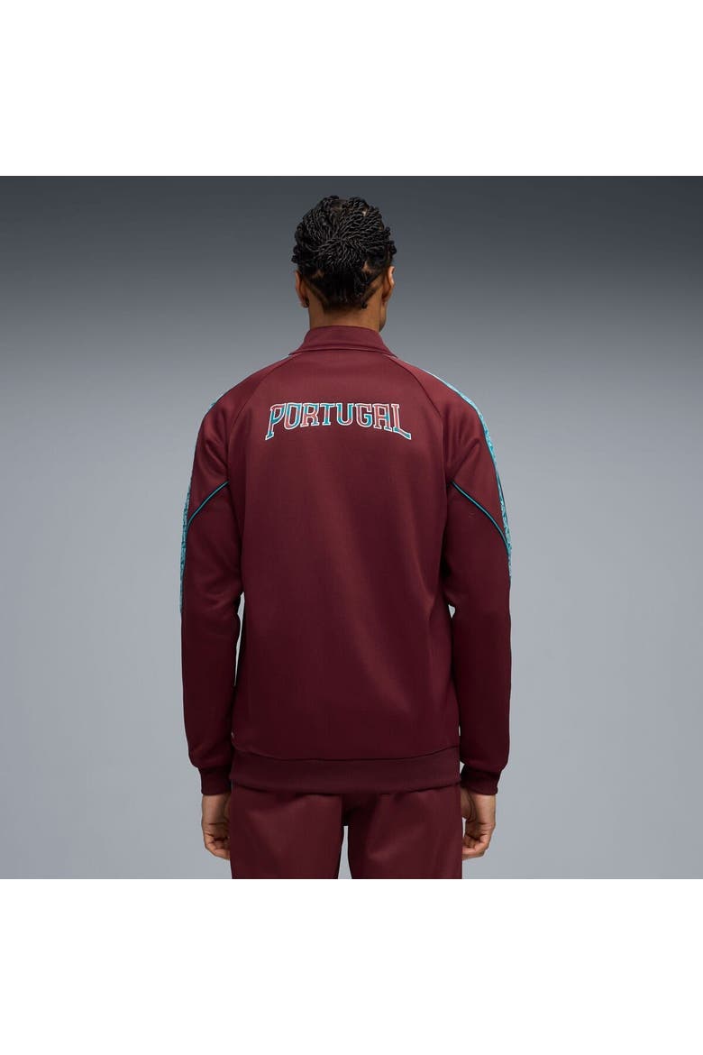 Men's Puma Maroon Portugal National Team King Anthem Full-Zip Jacket, Alternate, color, Maroon
