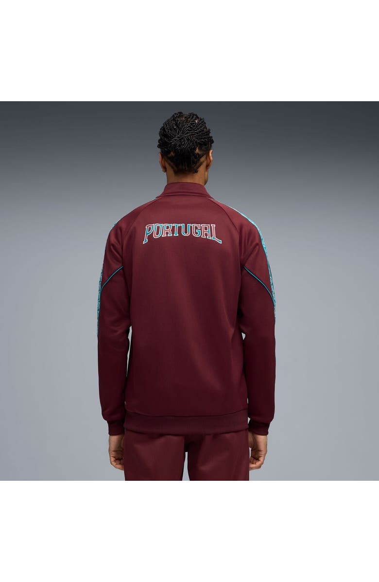 PUMA Men's Puma Maroon Portugal National Team King Anthem Full-Zip Jacket, Alternate, color, Maroon