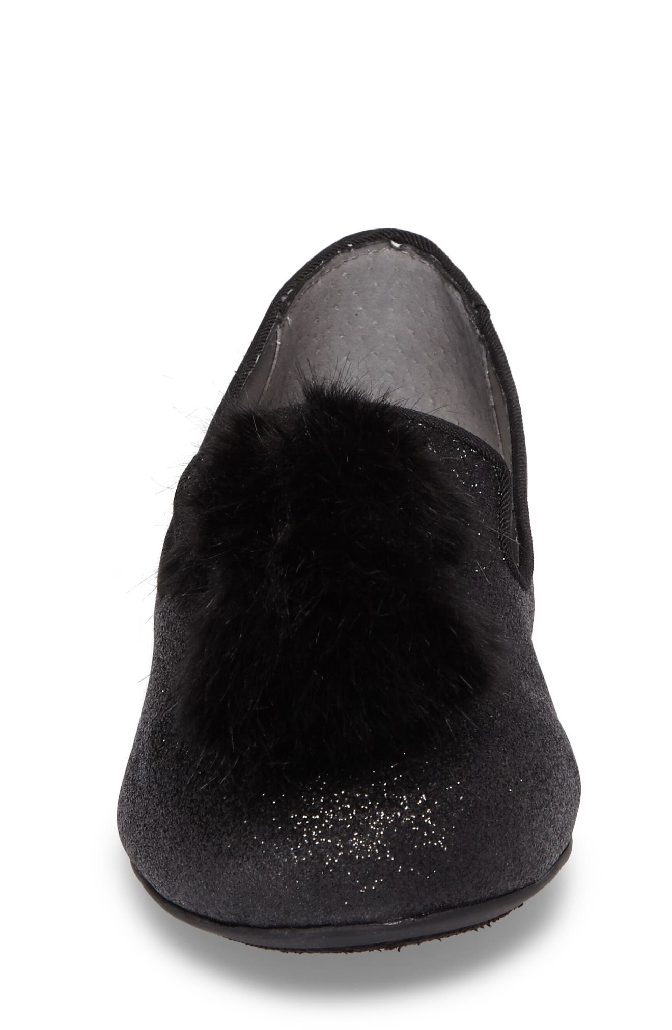 Vince Camuto Caela Faux Fur Loafer, Alternate, color, 