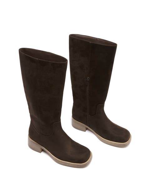Fever Square Toe Tall Boot
