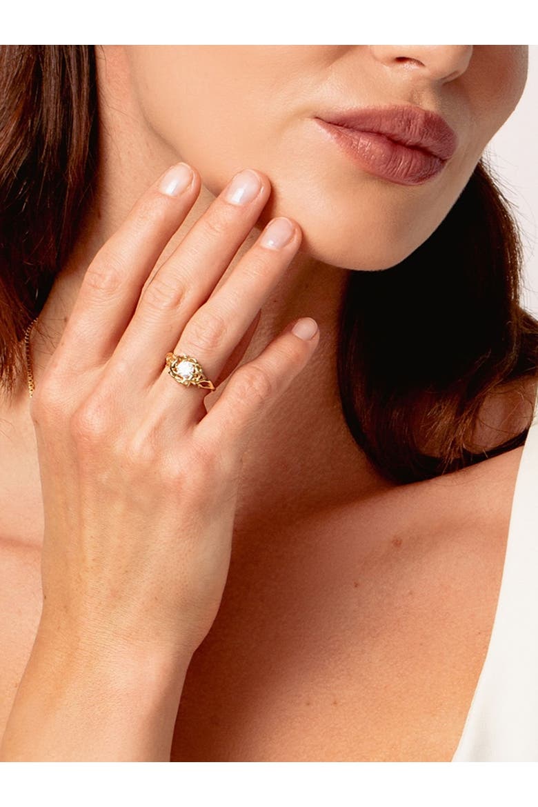 Crown Of Thorns Statement Ring, Alternate, color, 18k Gold Plated