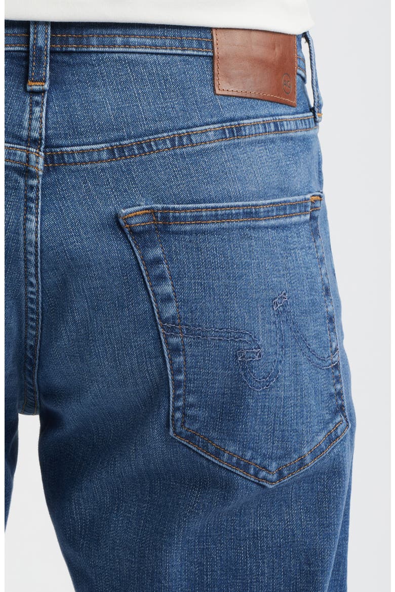 Slim Straight Leg Jeans, Alternate, color, GROVE
