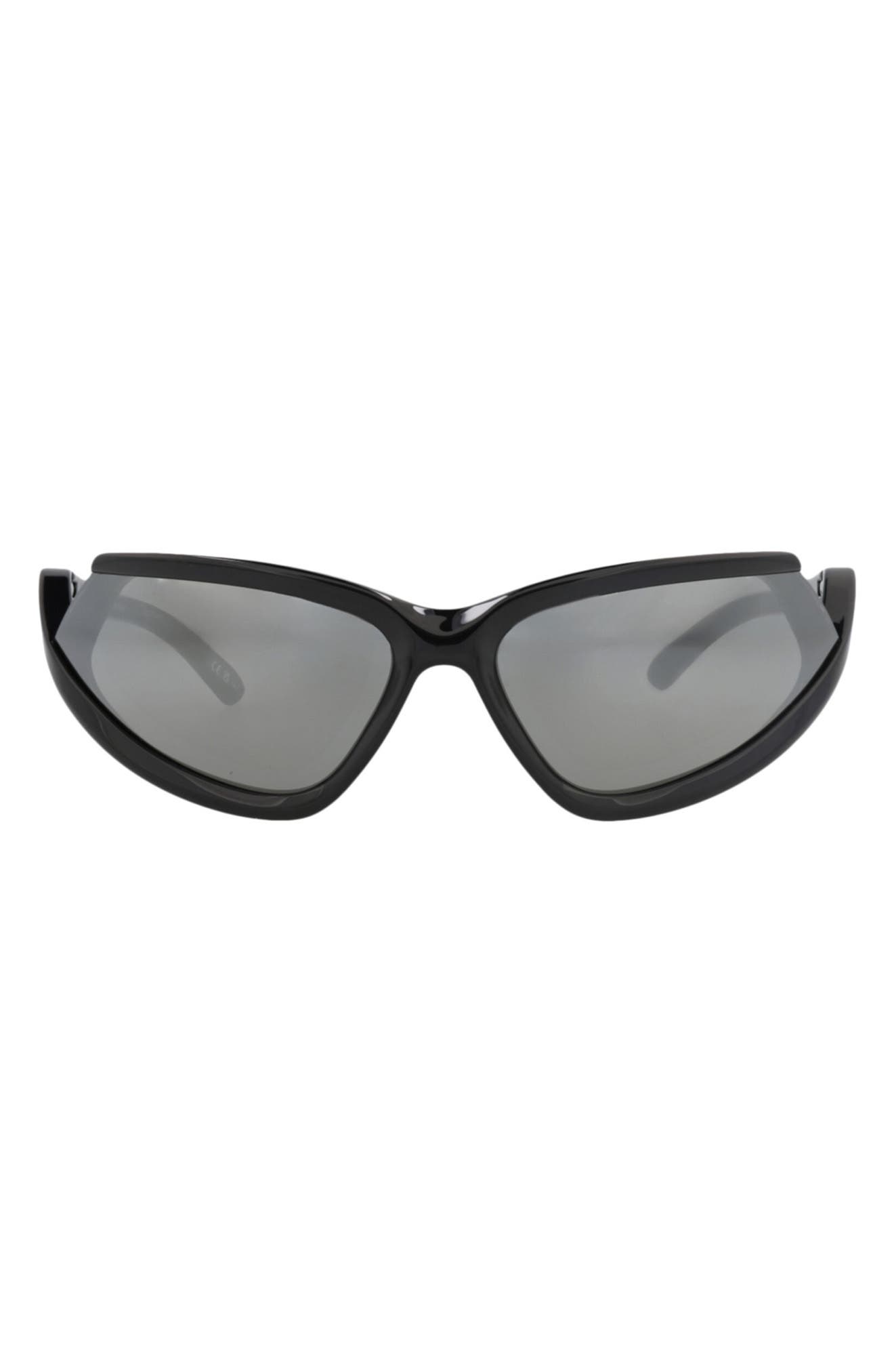 Balenciaga 71mm Shield Sunglasses