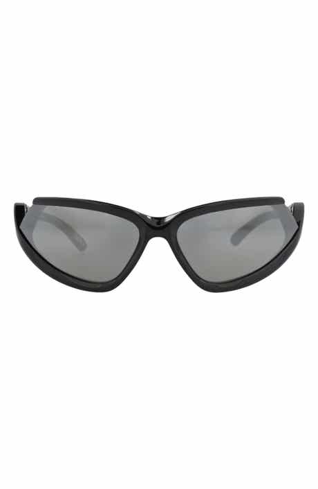 Balenciaga 71mm Shield Sunglasses