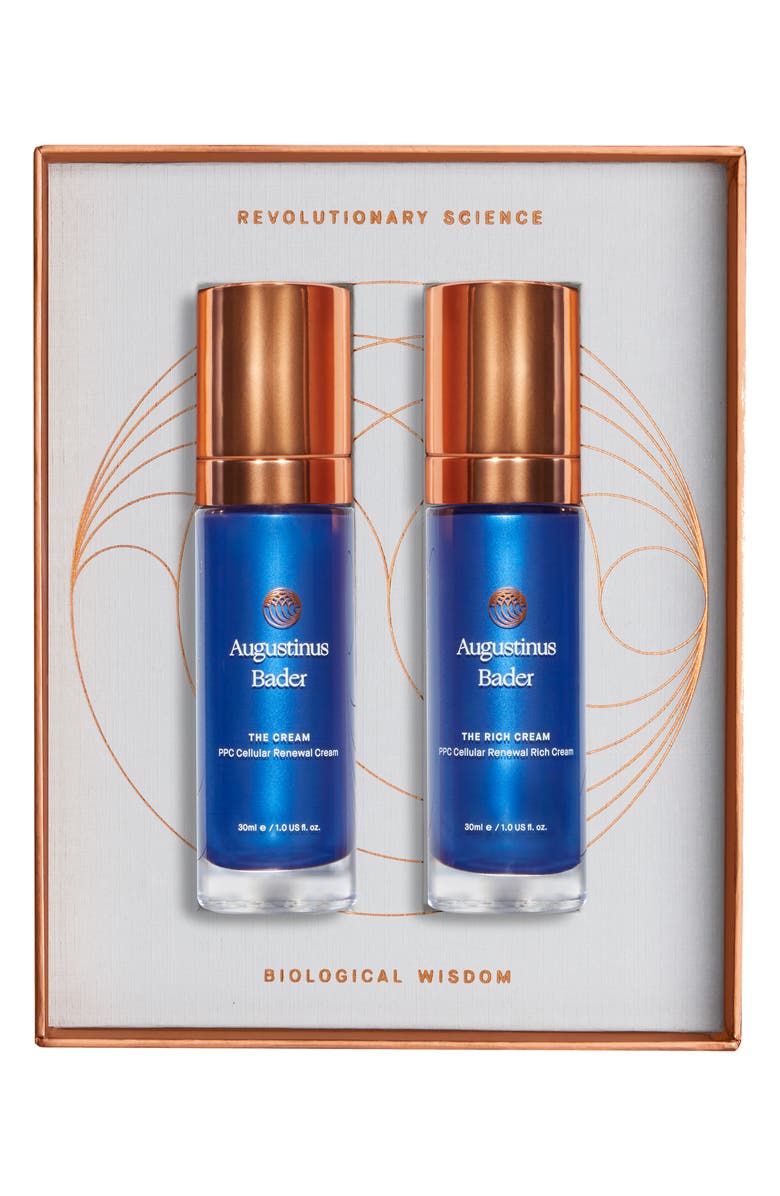 Augustinus Bader Travel Size The Cream & The Rich Cream Set, Main, color, 