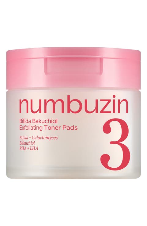 No.3 Bifida Bakuchiol Exfoliating Toner Pads