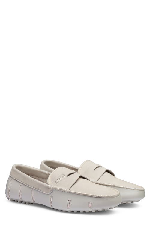 Swims Luxe Lace-Up Driving Loafer in Mist  product