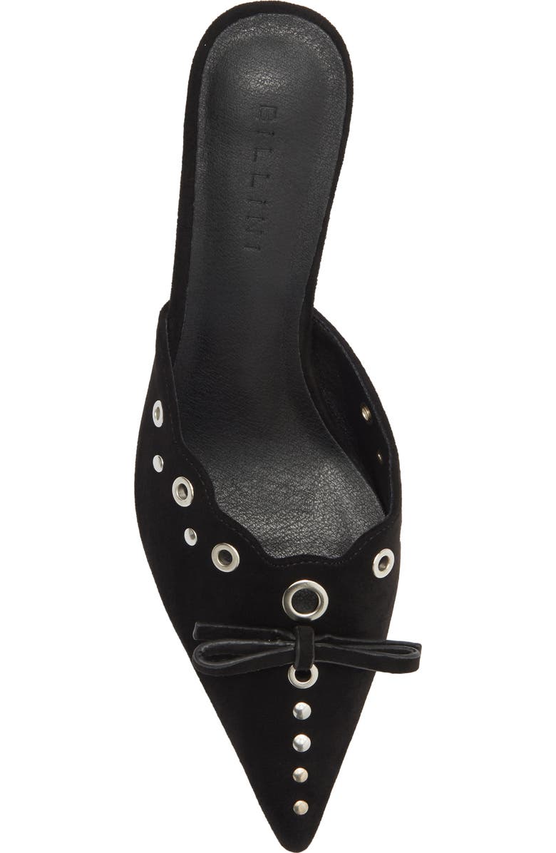 Billini Elio Kitten Heel Pump, Alternate, color, Black Suede