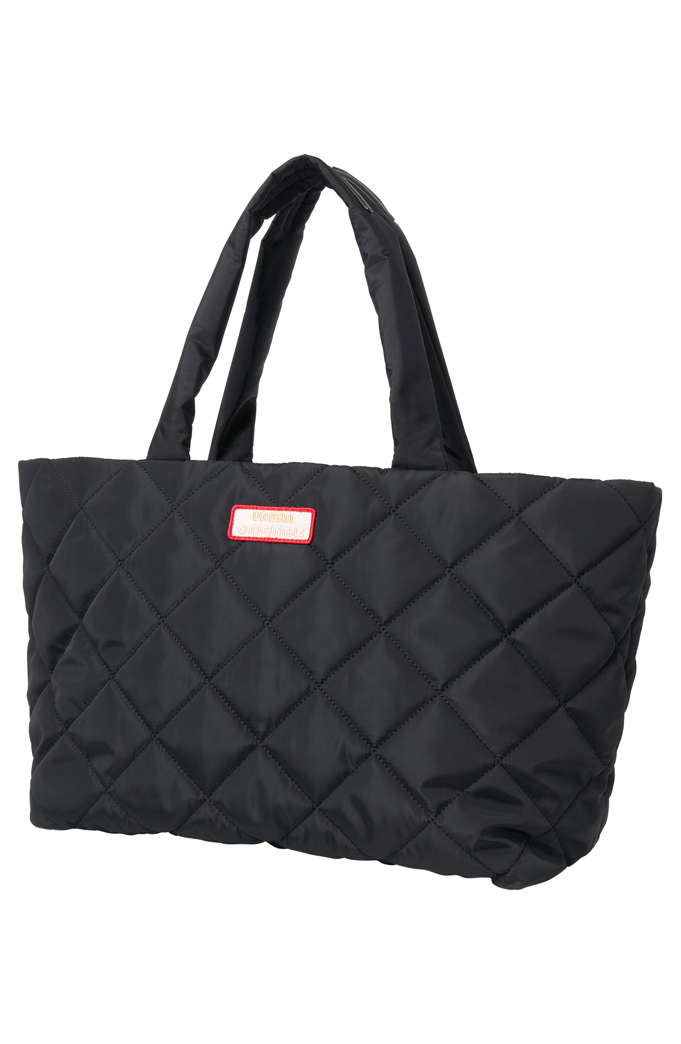 Urban Originals Woven Tote Bag, Alternate, color, Black
