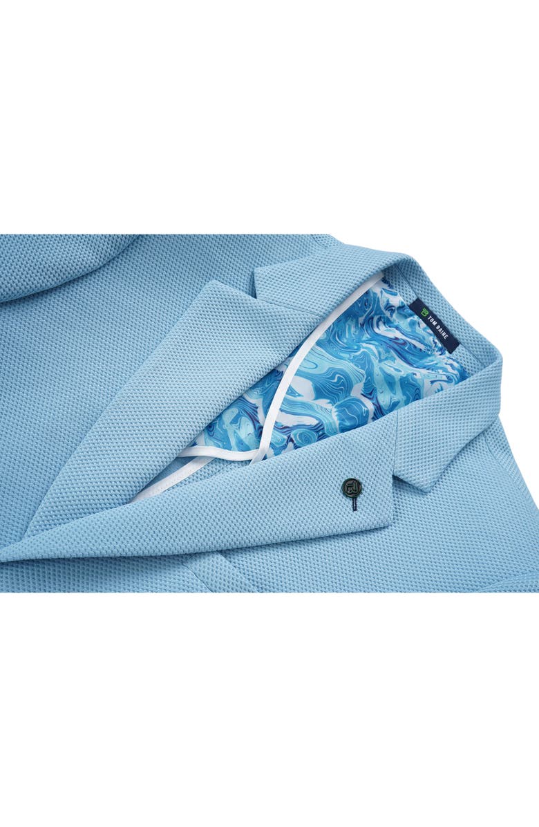TOM BAINE Performance Two-Button Waffle Sport Coat, Alternate, color, Sky Blue