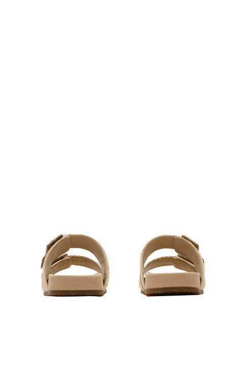 Raffia-effect Urchin Sandals