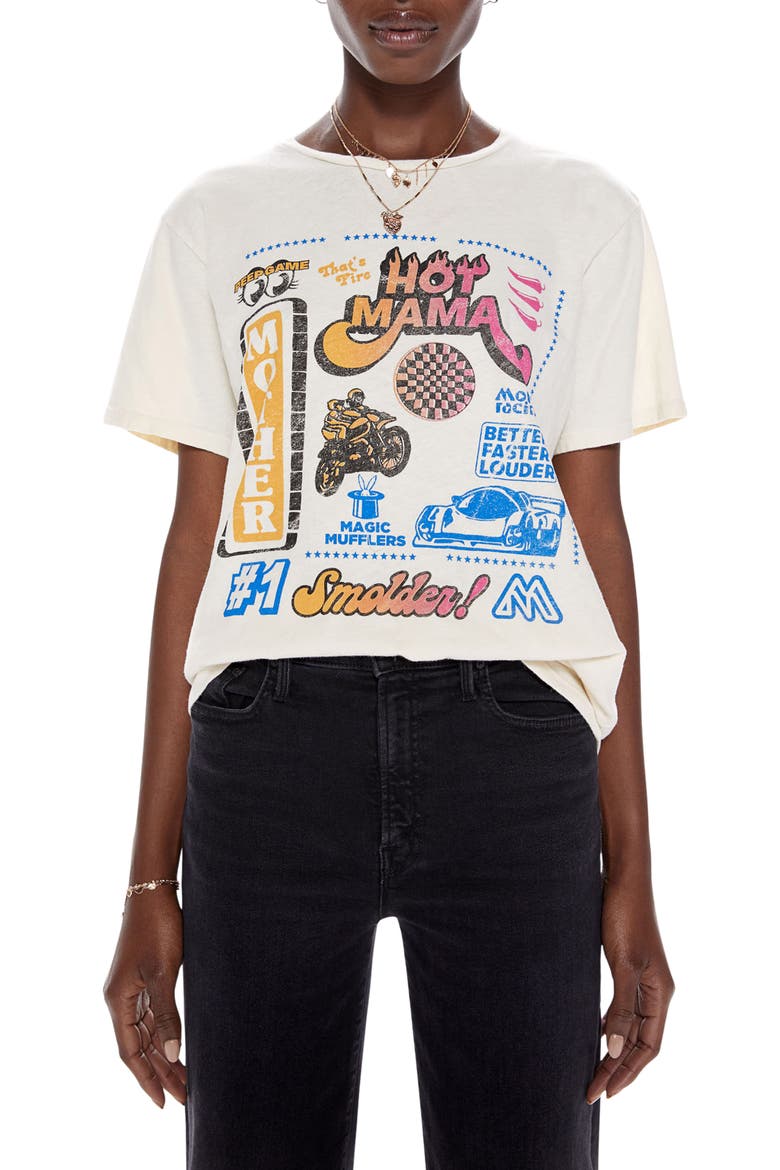The Rowdy Graphic T-Shirt, Main, color, HMM - HOT MAMA