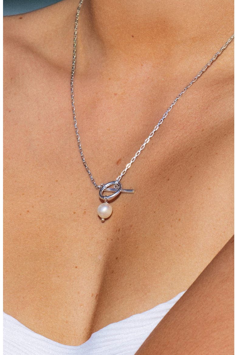 La Isla Necklace, Alternate, color, Silver