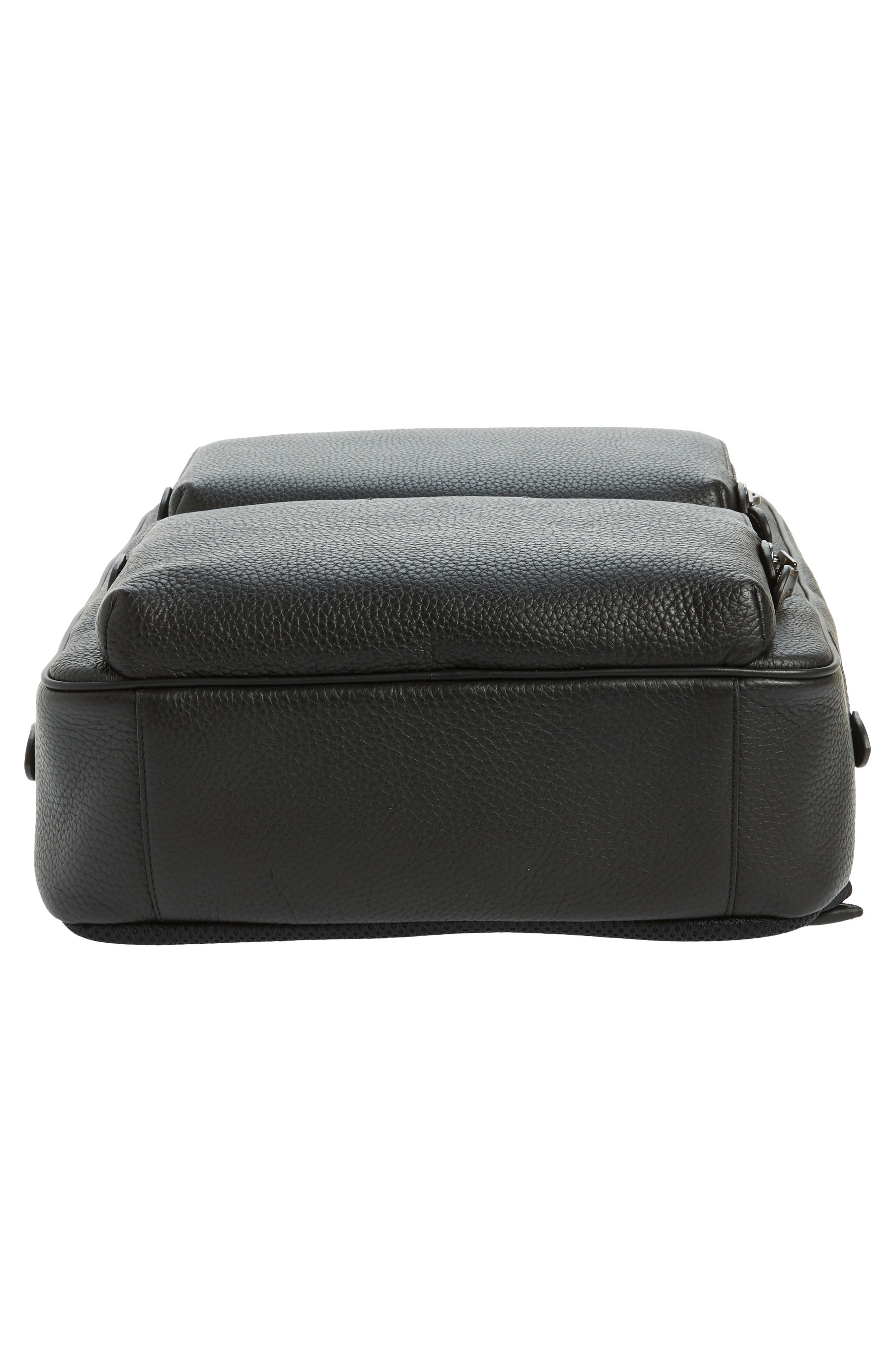 COACH Gotham Leather Backpack, Alternate, color, 