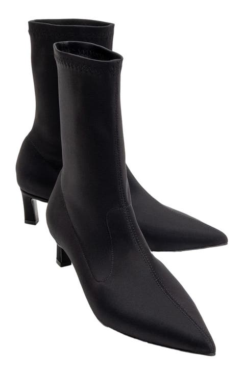 Lewin Pointed Toe Stiletto Boot