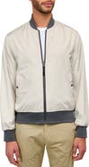 Brooklyn Brigade Slim Fit Floral Reversible Bomber Jacket