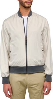 Brooklyn Brigade Slim Fit Floral Reversible Bomber Jacket
