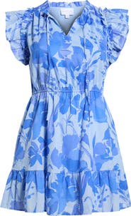 SUGARLIPS Evren Tropics Sardy Cotton Minidress