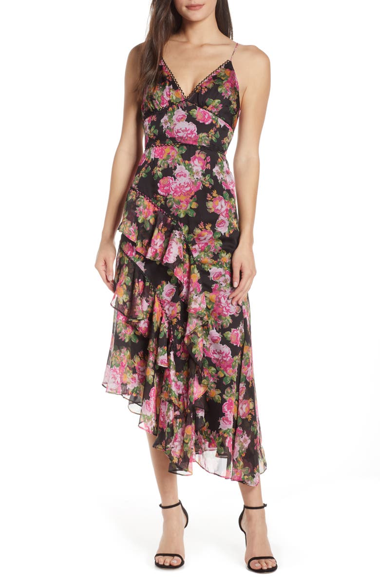 Keepsake the Label Oblivion Midi Dress, Main, color, 