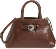 Coperni Mini Data Leather Top Handle Bag