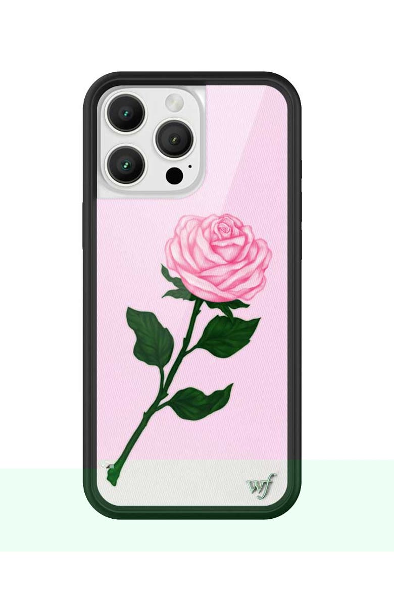 Pink Rose iPhone Case, Alternate, color, Pink