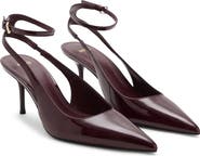 MANGO Ankle Strap Pointed Toe Pump