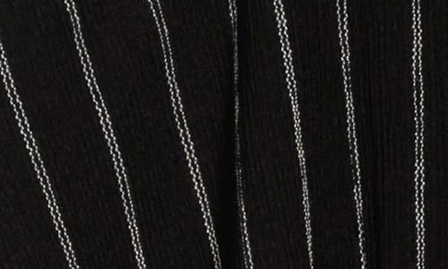Caslon ® Stripe Twist Front Textured Button-up Top