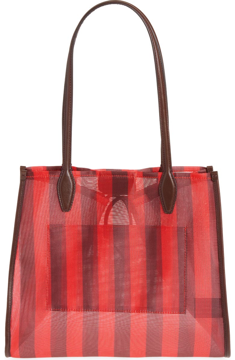 Madewell The Lexington Tote, Alternate, color, Enamel Red Multi