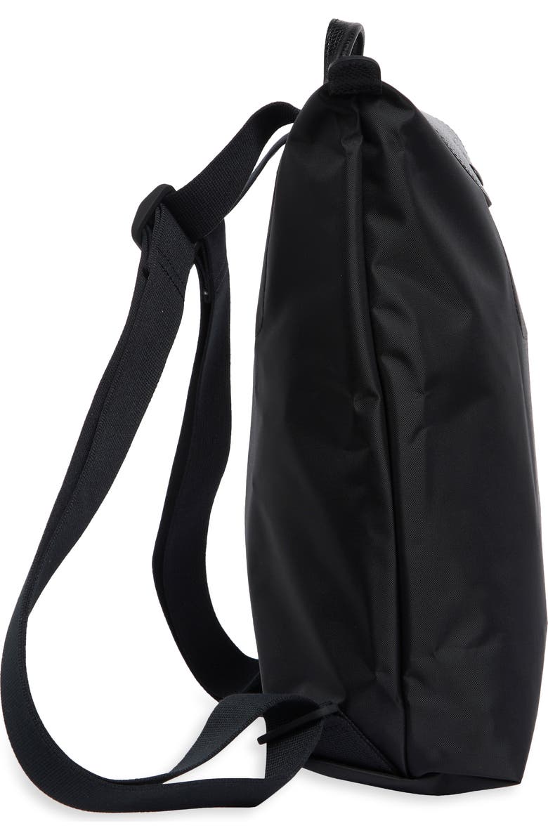 Longchamp Medium Le Pliage One Backpack, Alternate, color, Black