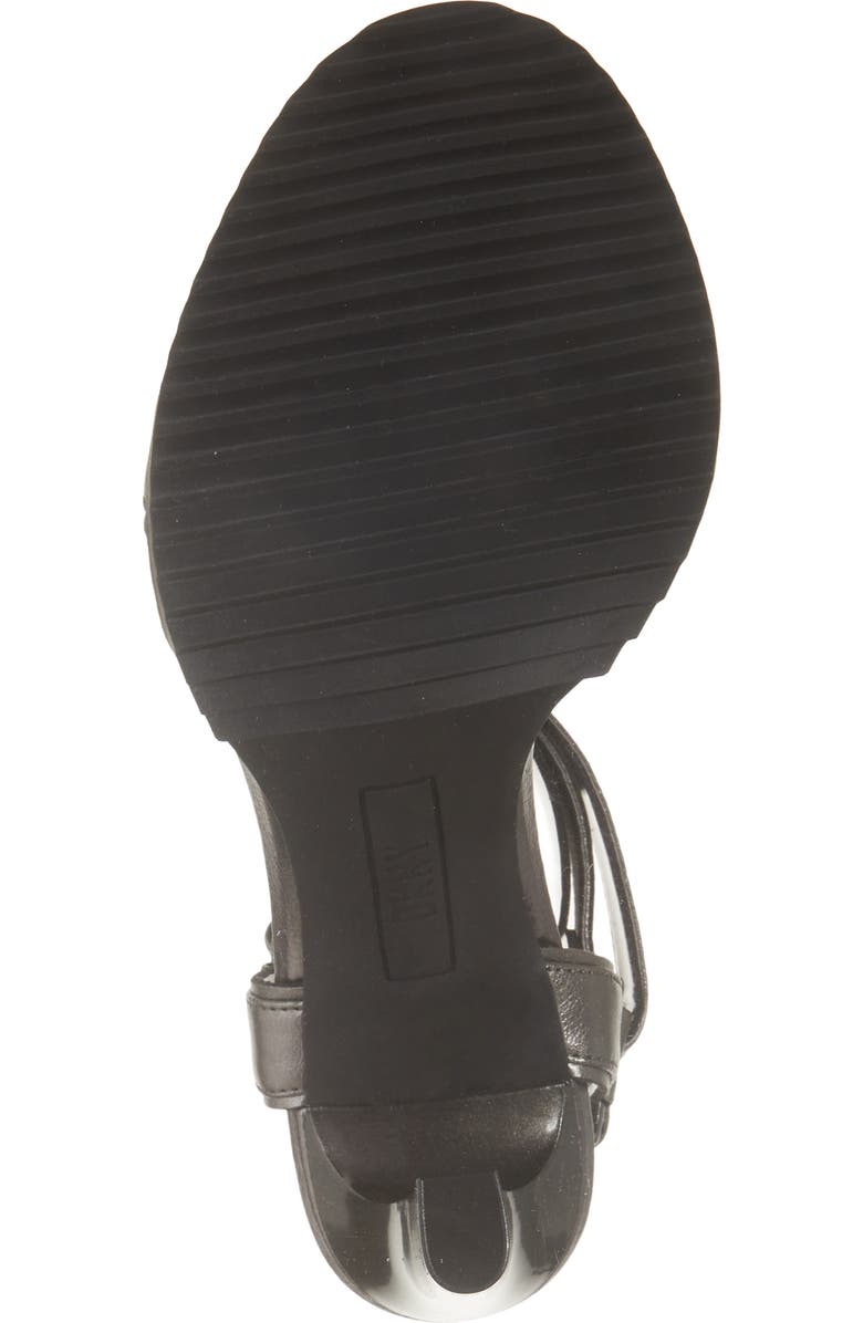 DKNY Bayli Ankle Strap Sandal, Alternate, color, Gunmetal