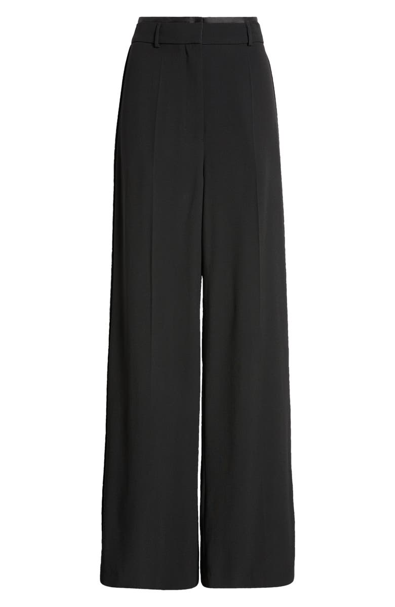 BOSS Timoa Pleated Wide Leg Trousers, Alternate, color, 