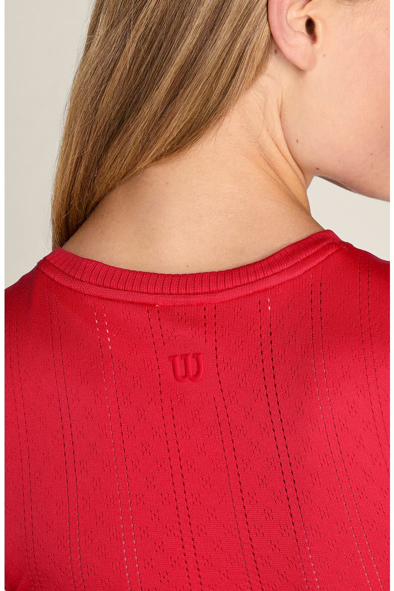 Pro Seamless Performance Tank, Alternate, color, VARSITY RED