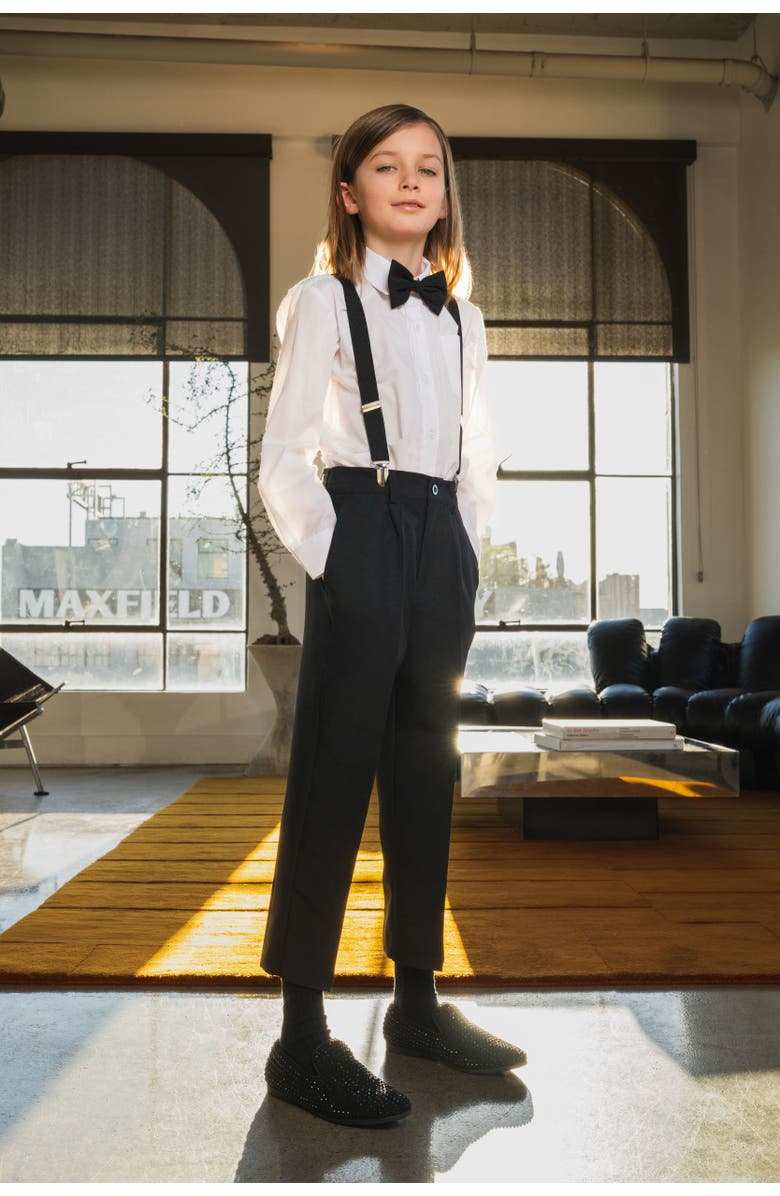 Peanut Butter Collection Kids' Barn Wedding 4-Piece Set, Alternate, color, Black