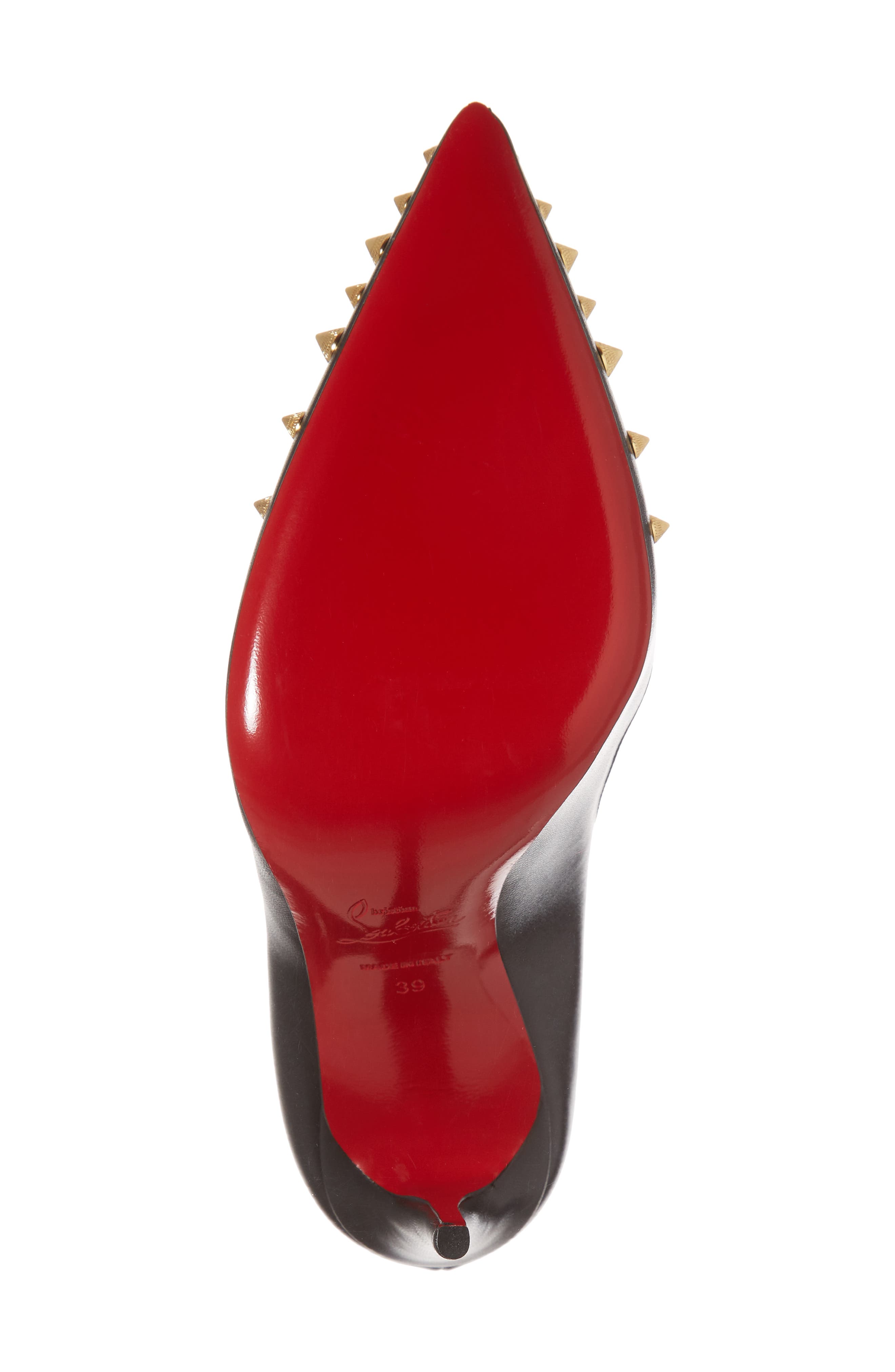 Christian Louboutin Spikyshell Pump, Alternate, color, 