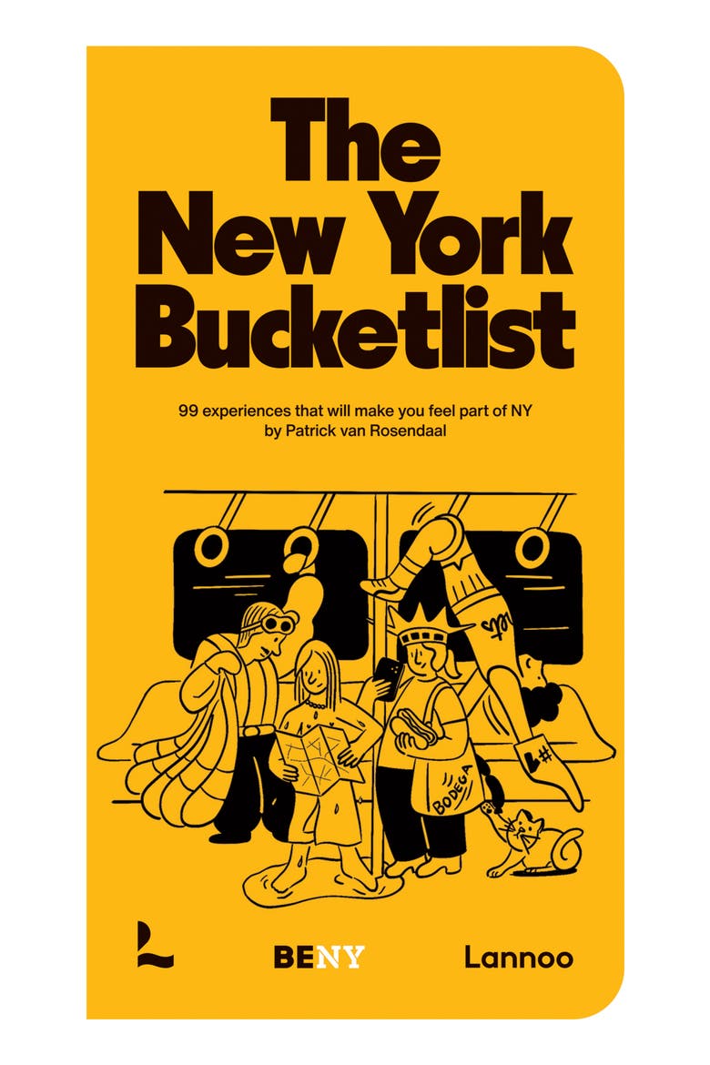 The New York Bucket List Book, Main, color, YELLOW