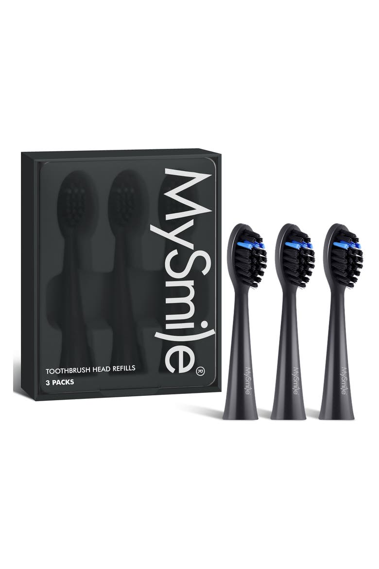 DY156 Electric Toothbrush Replacement Heads, Main, color, Black