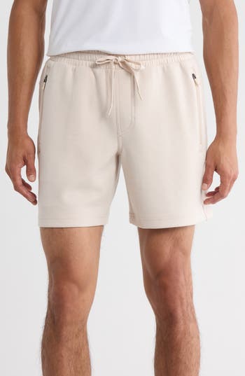90 Degree By Reflex Zephyr 7-inch Scuba Shorts In Neutral