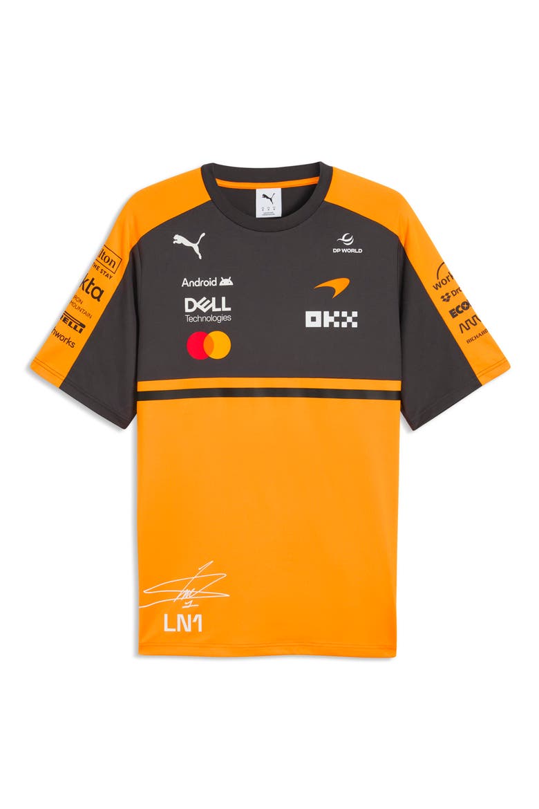 McLaren Replica Norris Racing T-Shirt, Alternate, color, PAPAYA