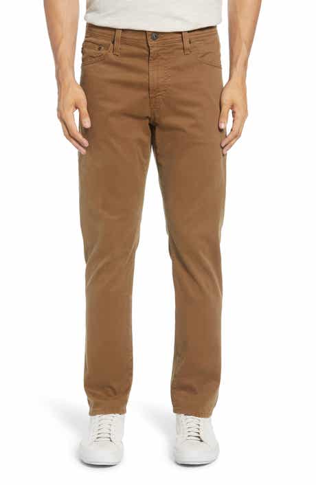 SUD Print Slim Straight Leg Pants