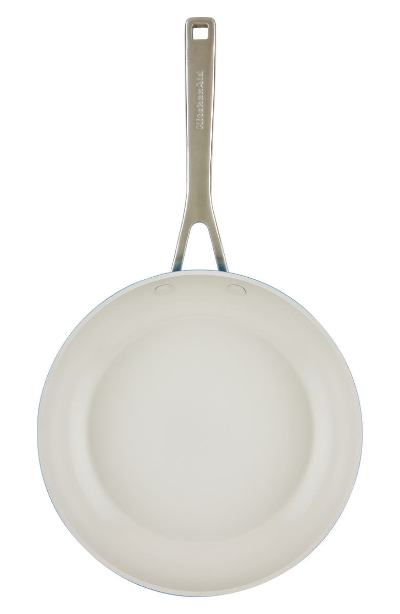 KITCHENAID 10-Inch Hard Anodized Ceramic Nonstick Fry Pan, Alternate, color, Blue Velvet