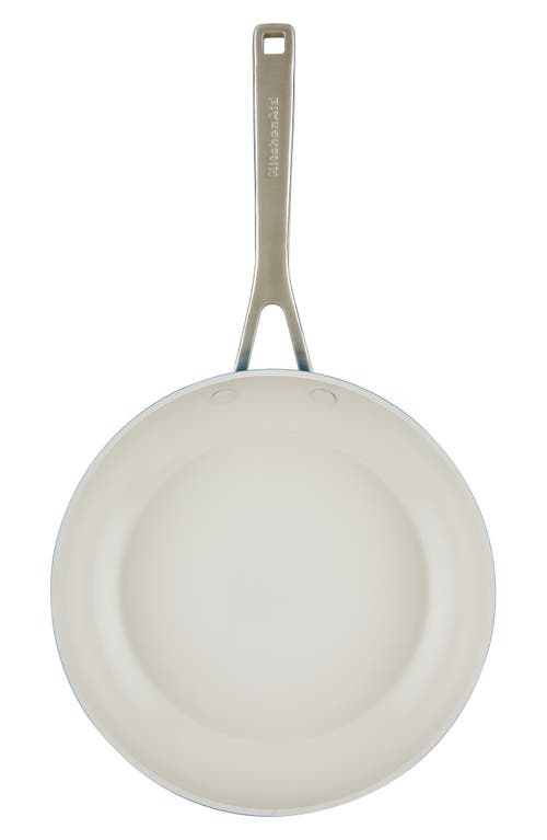 Kitchenaid 10-inch Hard Anodized Ceramic Nonstick Fry Pan In Blue