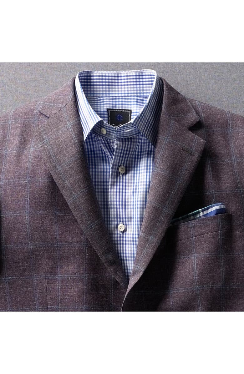 Peter Millar Classic Fit Plaid Sport Coat, Main, color, 