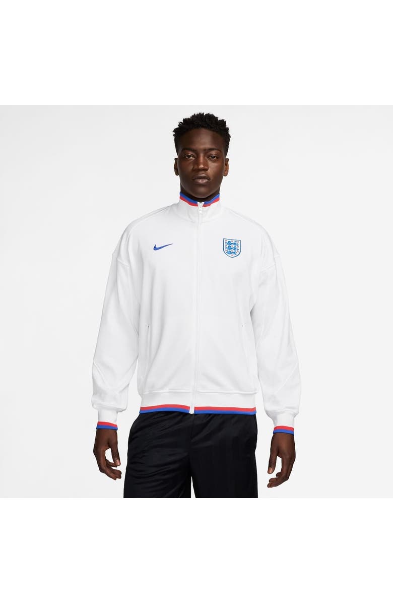 Nike Men's Nike White England Women's National Team 2025 Academy Pro Performance Anthem Full-Zip Jacket, Main, color, White