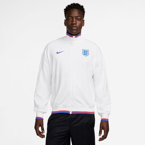 Men's Nike  White England Women's National Team 2025 Academy Pro Performance Anthem Full-Zip Jacket