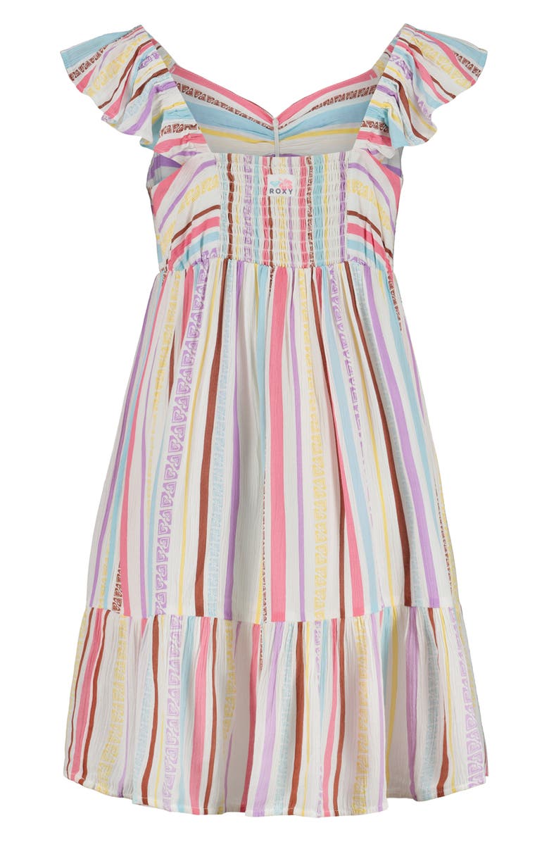 Roxy Kids' Sea Salt Sundress, Alternate, color, Coconut Milk