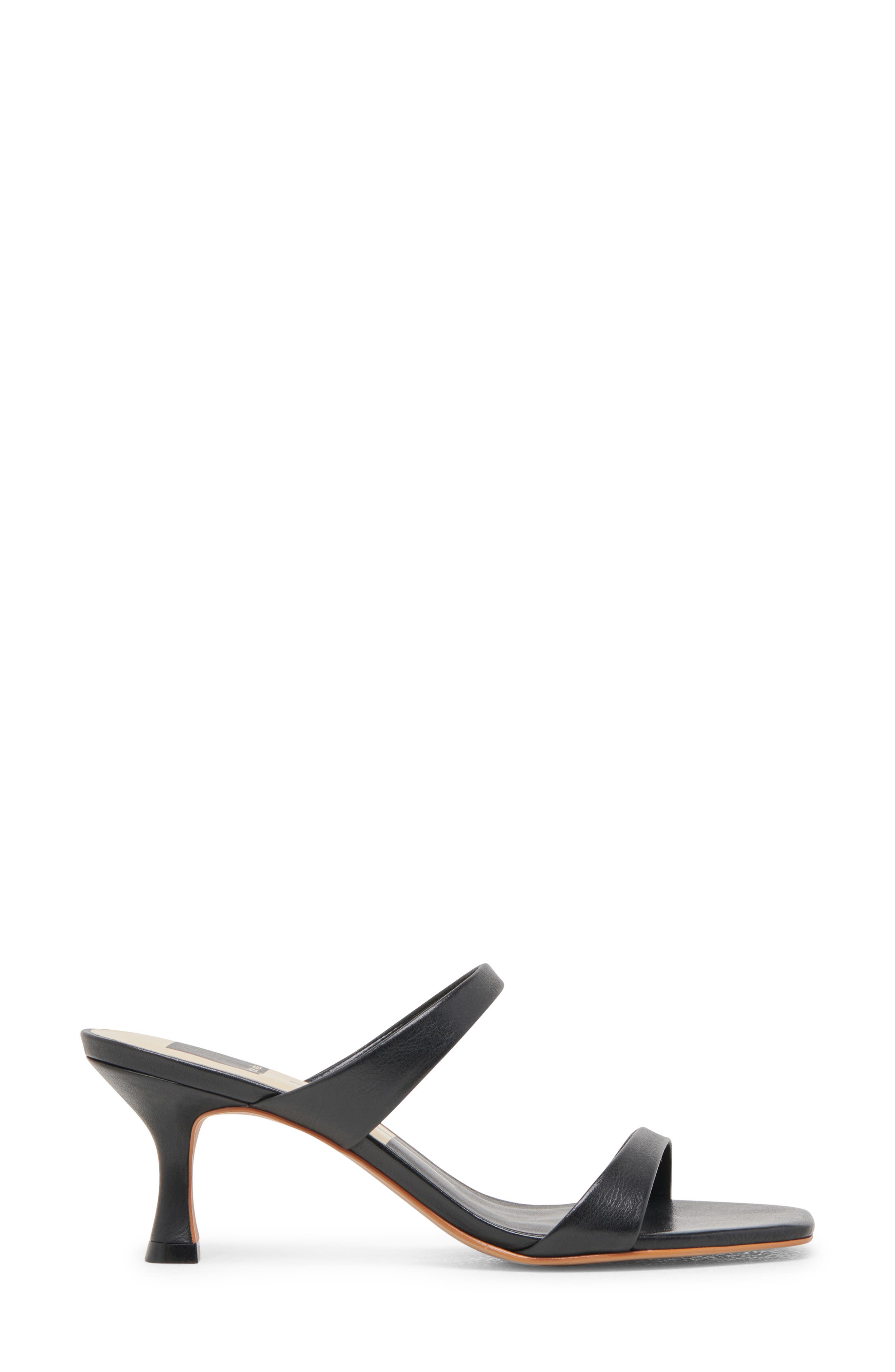 Dolce Vita Genora Slide Sandal, Alternate, color, Black Leather