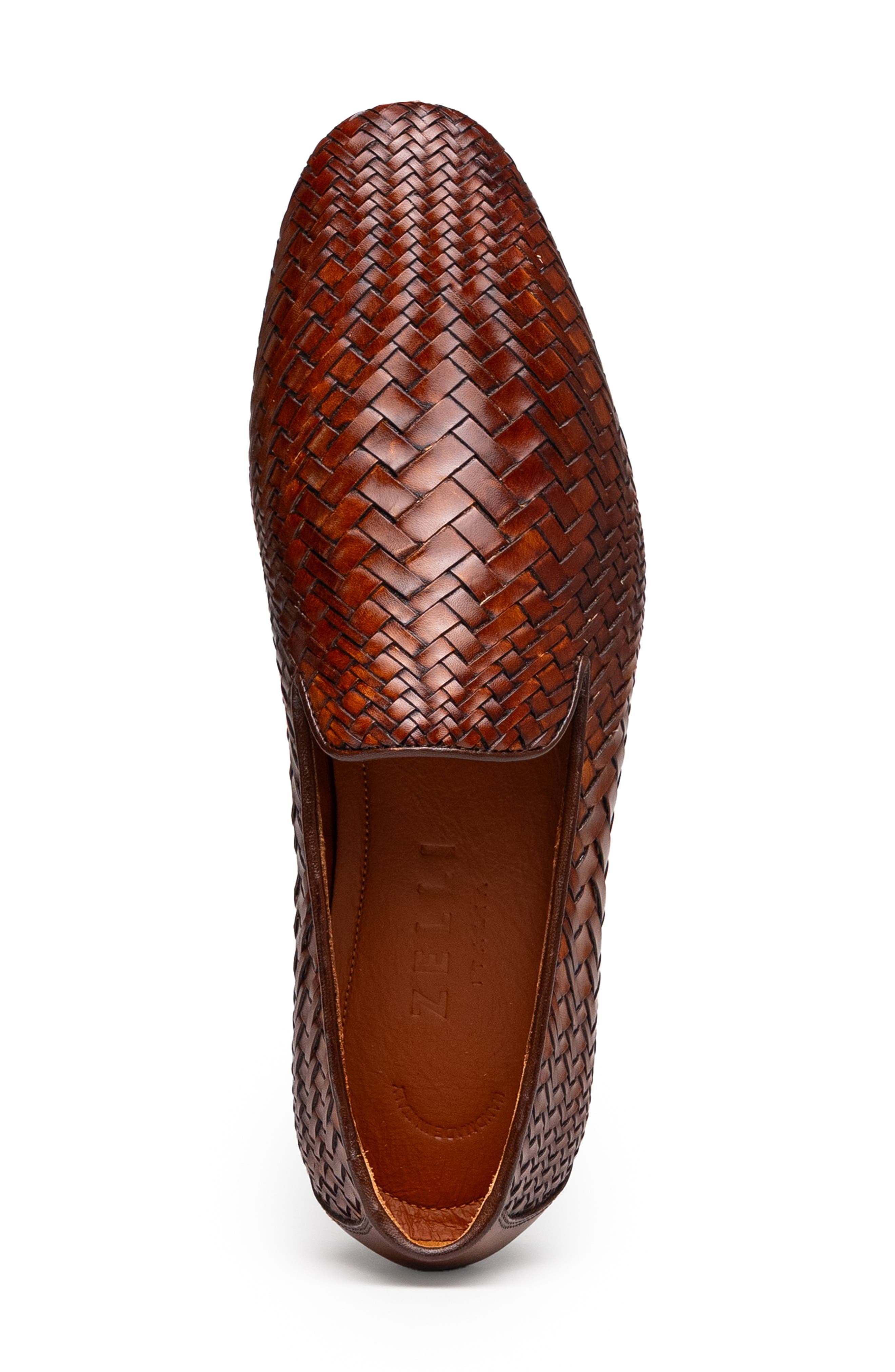 Zelli Italia Rizzo Loafer, Alternate, color, Cognac