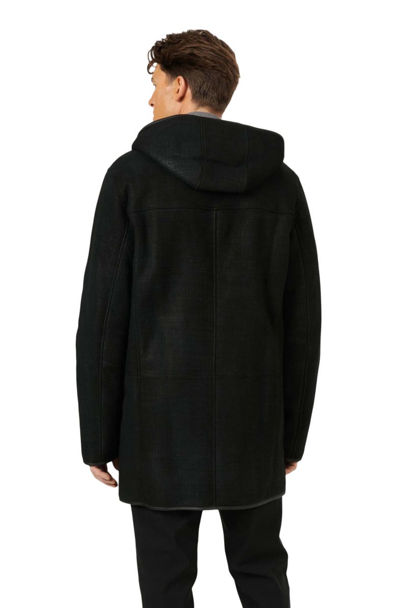 GORSKI Select Genuine Shearling Parka, Alternate, color, Black Pattern