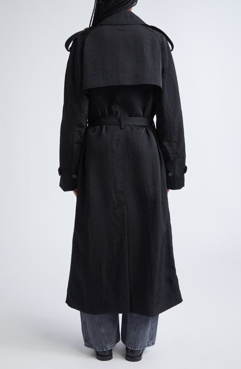 JW Anderson Trench Coat, Alternate, color, Black